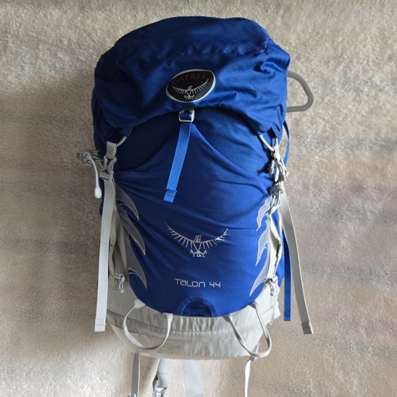 OSPREY Talon 44 Royal Blue and Gray Backpack - Picture 1 of 5